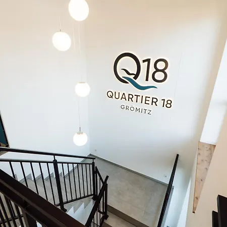 아파트 Quartier 18 - 2 Komfort-appartement 48 M Apparto 그로미츠